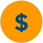Icon of money symbol